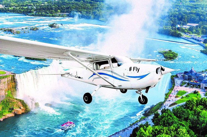 Niagara Falls Breathtaking Aerial Tour on Plane with iflyTOTO - The real price, including the extra CA$33