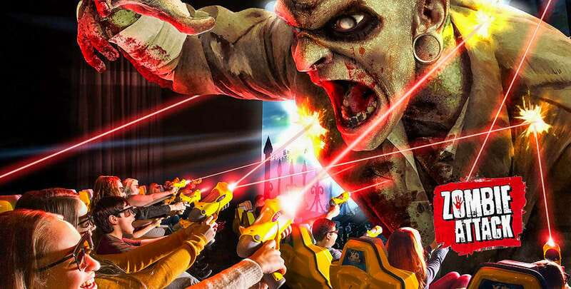 Niagara Falls, Canada: Clifton Hill 6 Attraction Fun Pass - Zombie Attack is the loudest indoor attraction