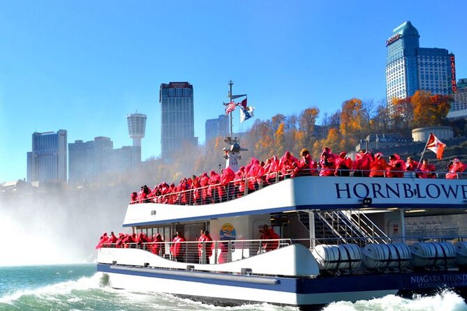 Niagara Falls Canada Day Tour From Toronto + Boat Cruise Option - The boat cruise gets you into the spray
