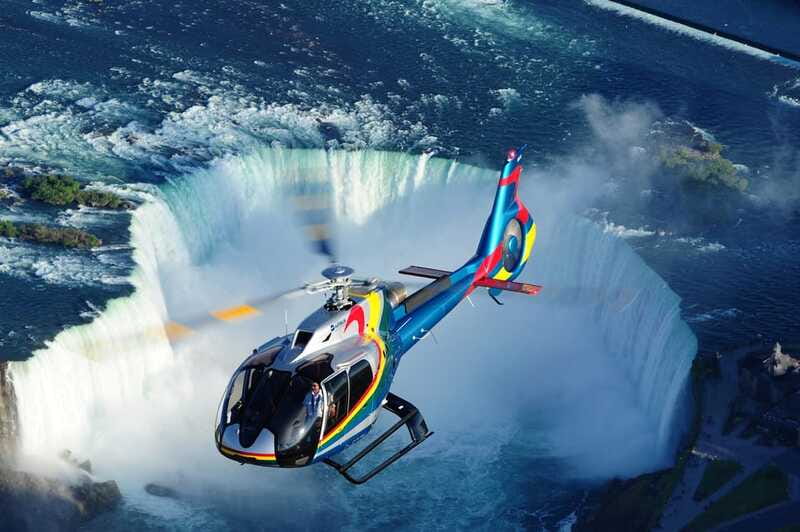 Niagara Falls, Canada: Scenic Helicopter Flight - Queen Victoria Park, Skylon Tower, and the American Falls