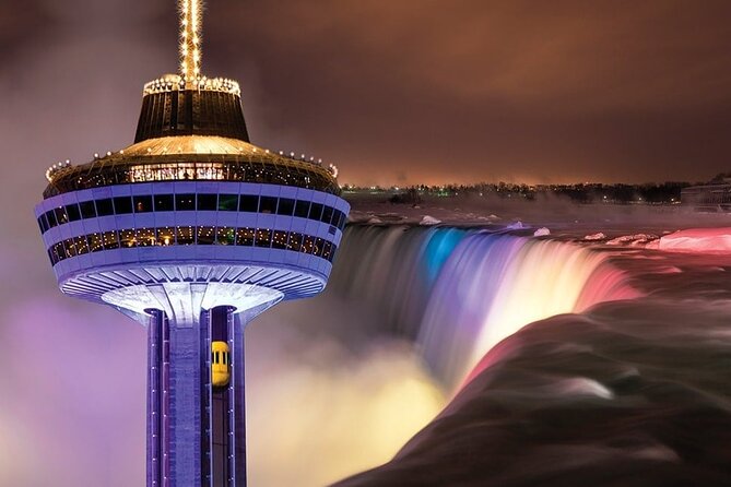 Niagara Falls Canada Tour, Boat, Skylon Tower & Maple Tasting - Niagara Falls by boat, with the spray turned all the way up