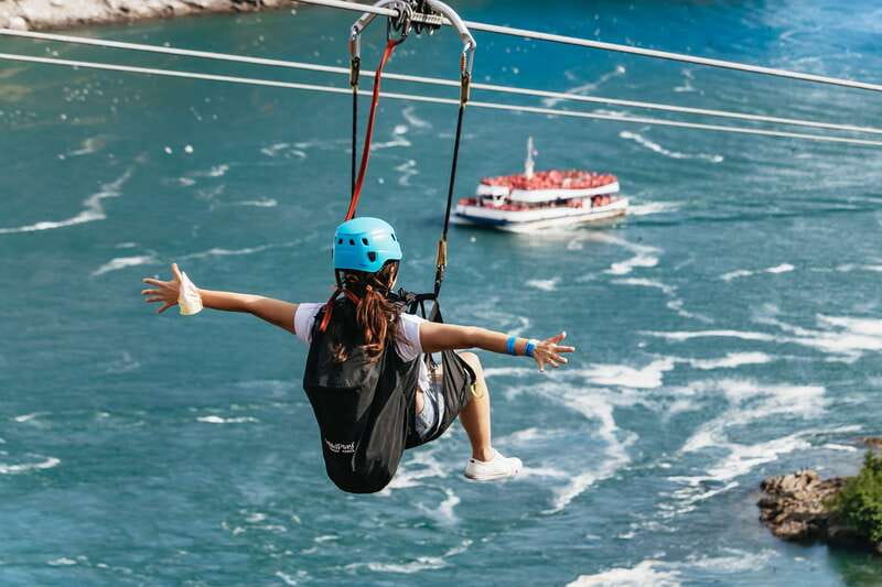 Niagara Falls, Canada: Zipline to The Falls - What happens from check-in to launch