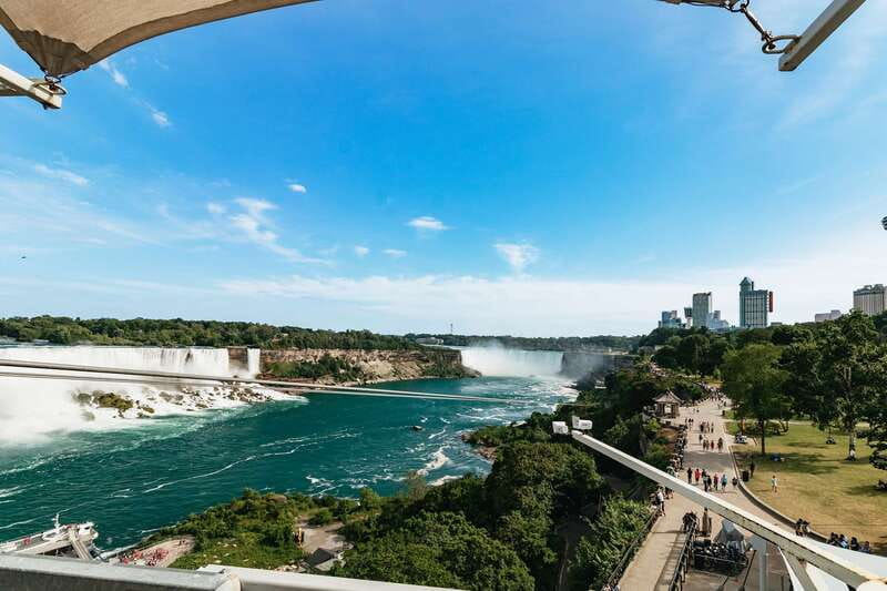 Niagara Falls, Canada: Zipline to The Falls - The return shuttle saves your legs
