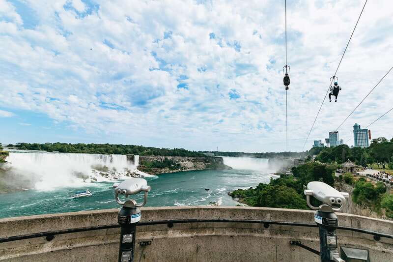 Niagara Falls, Canada: Zipline to The Falls - The ride itself: smooth, scenic, and shorter than expected