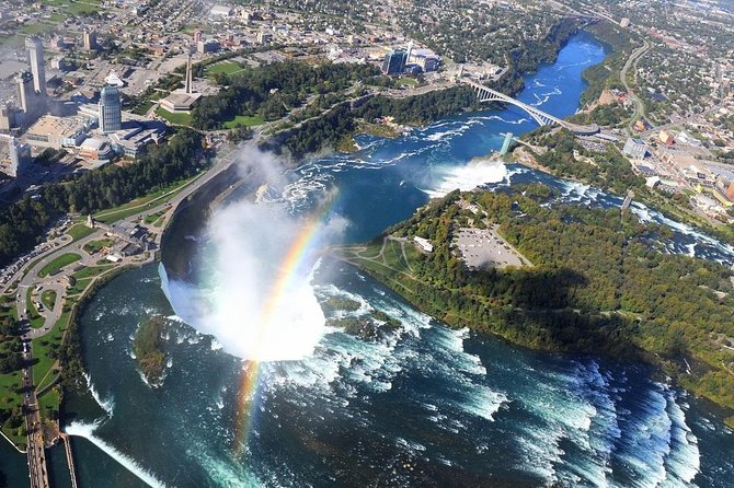 Niagara Falls Grand Helicopter Adventure - A small cabin with a fair view for everyone