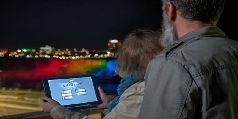 Niagara Falls: Guided Night Tour w/ Dinner & Hotel Transfer - Key points at a glance