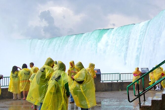 Niagara Falls Guided Vehicle Tour Canada: Boat, Skylon & Journey - Journey Behind the Falls brings you close to the water