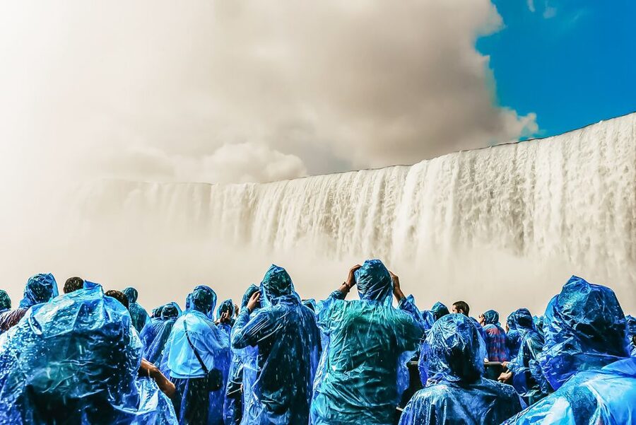 Niagara Falls: Premium Tour, Boat & Journey Behind the Falls - Niagara Takes Flight in winter