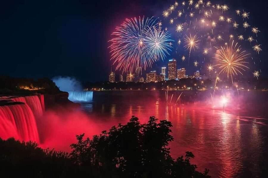 Niagara Falls: Skylon Tower, Fireworks & Walking Tour Canada - What the $59 price really covers