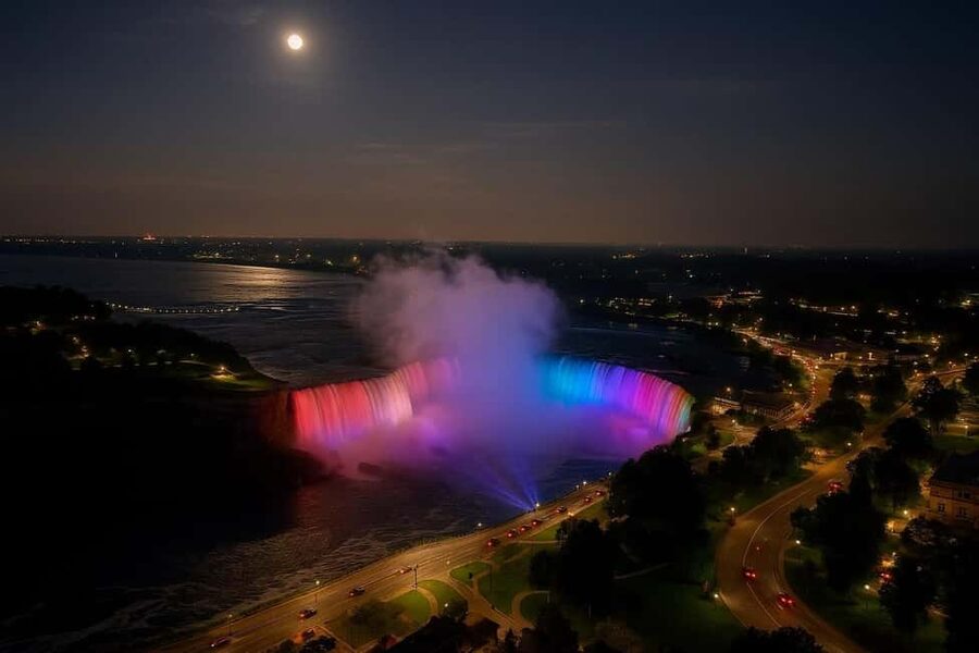 Niagara Falls: Skylon Tower, Fireworks & Walking Tour Canada - The guide can shape the whole evening