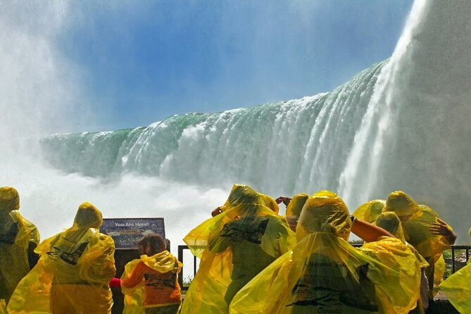Niagara Falls Tour: Boat Cruise, Journey Behind Falls and Skylon - The boat cruise is the wet finale