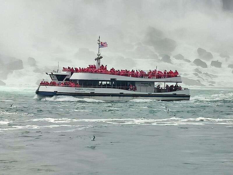 Niagara Falls Tour: Boat Ride, Journey Behind Falls and more - Canadian viewpoints before the Hornblower cruise