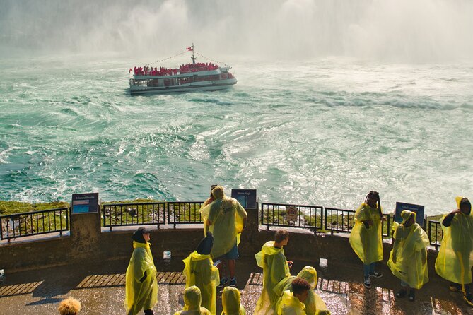 Niagara Falls Tour: Boat Ride, Journey Behind The Falls and more - Niagara City Cruises and the soaking finale
