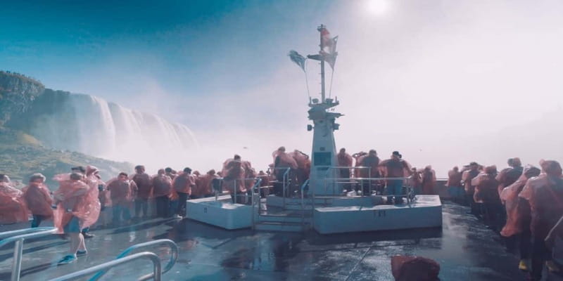 Niagara Falls Tour: Skylon, Journey Behind Falls & Boat Ride - Journey Behind the Falls at 125 feet below