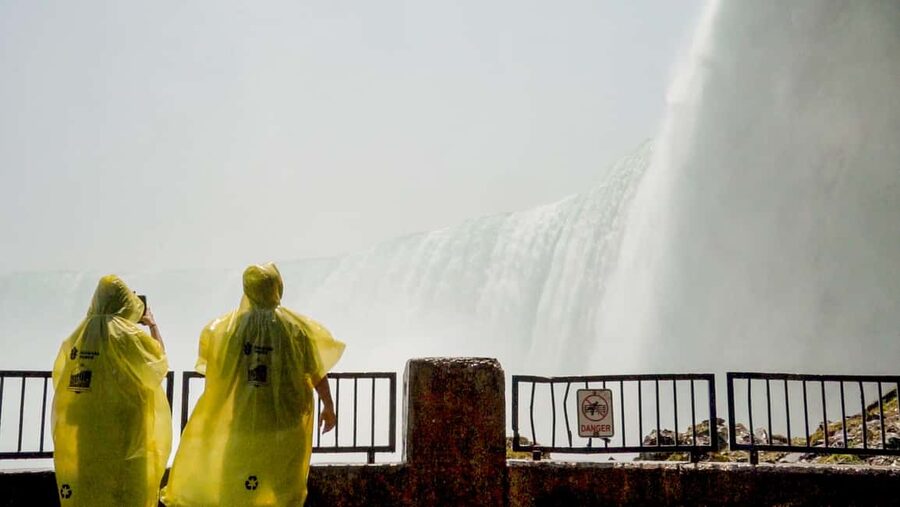 Niagara Falls Tour: Skylon, Journey Behind Falls & Boat Ride - Starting above the Falls at Skylon Tower
