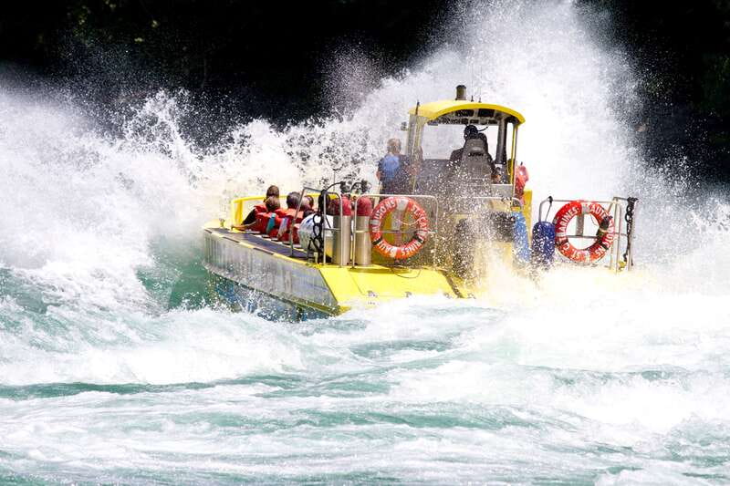Niagara Falls USA: 45-Minute Jet-Boat Tour on Niagara River - Heading toward Devil’s Hole