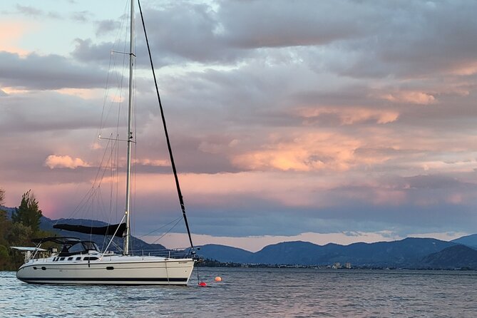Okanagan Lake Sailing Tour from Penticton & Naramata BC - Setting out from Naramata Marina