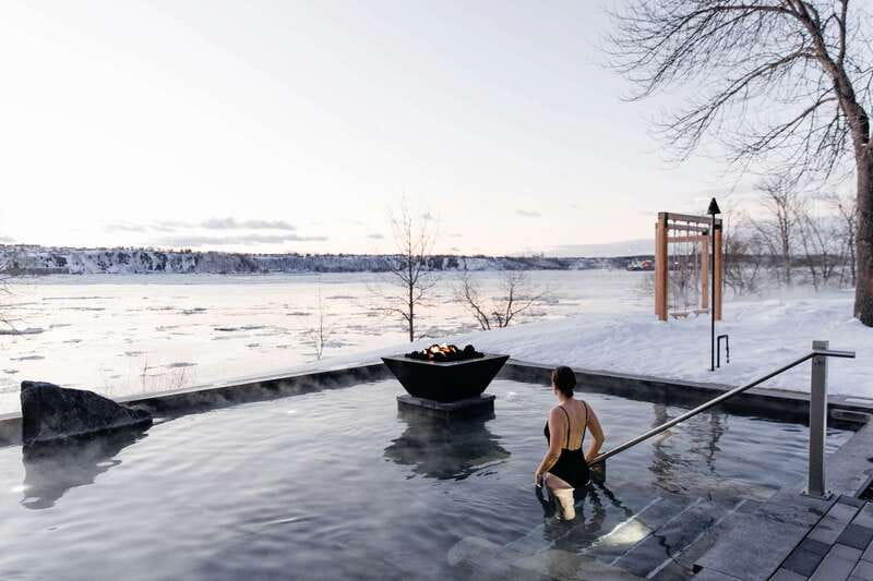 Old Quebec: Nordic Spa Thermal Experience - Start with heat, then move slowly