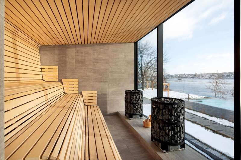 Old Quebec: Nordic Spa Thermal Experience - The cold stations are part of the point