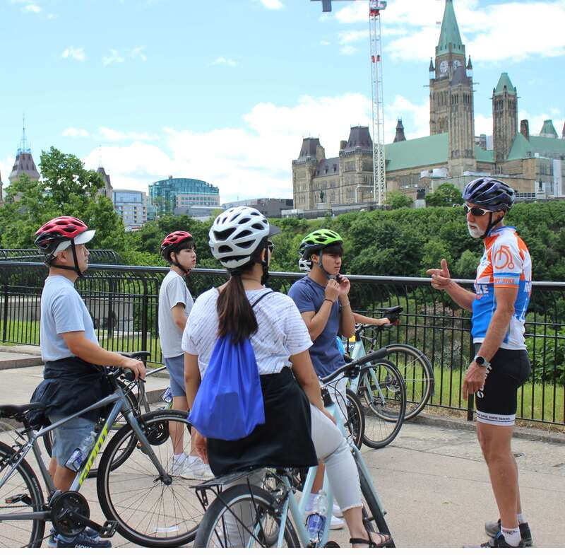 Ottawa 200th Anniversary Guided Bike Tour - Chaudière Falls and Kìwekì Point