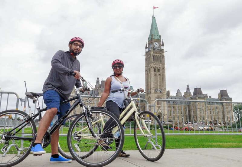 Ottawa: 4 or 8-Hour Bike Rental with Self-Guided Tour - Building a four-hour route from Parliament Hill