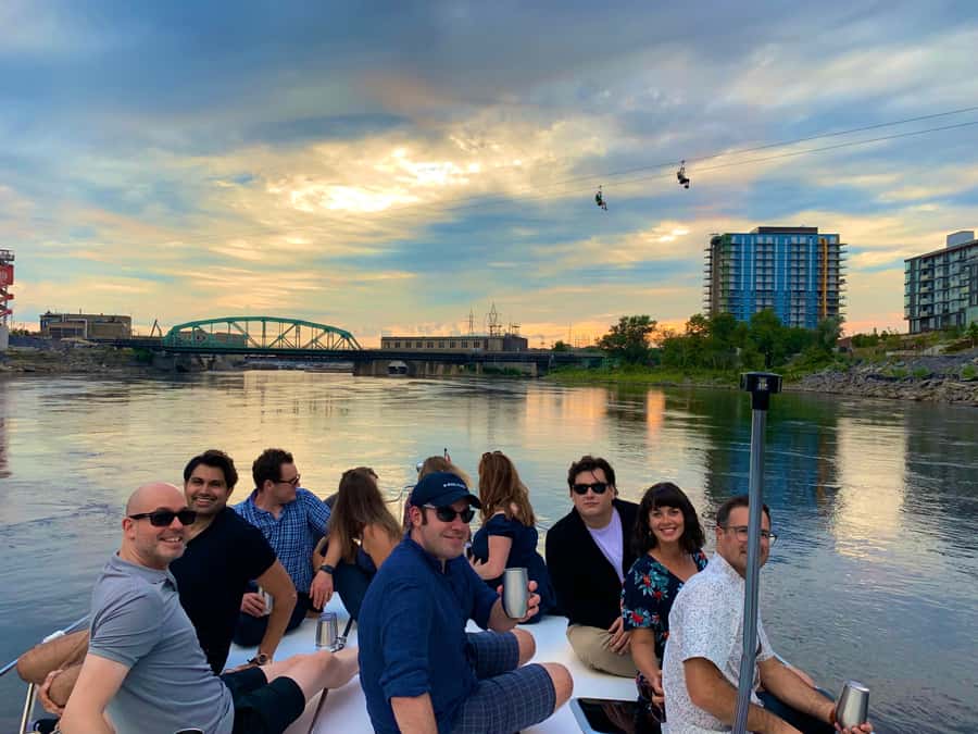 Ottawa: Downtown Yacht Cruise - Wed-Sun @ 6PM - 75 Minutes - My call: book it for the mood, not the facts