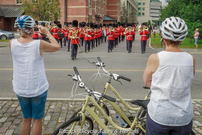 Ottawa Highlights 3.5 Hour Bike Tour - The canal locks and the Rideau Canal pathway