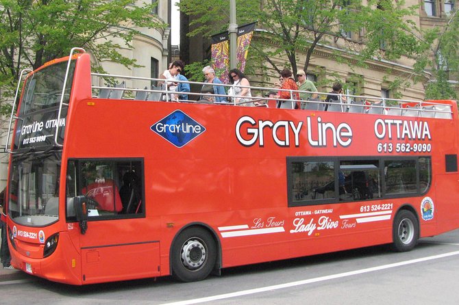 Ottawa Hop-On Hop-Off Sightseeing Tour - Starting at 44 Sparks Street