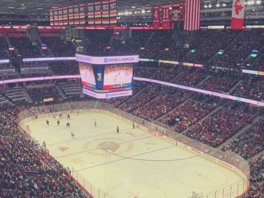 Ottawa: Ottawa Senators Ice Hockey Game Ticket - The Sens Army and the local feel