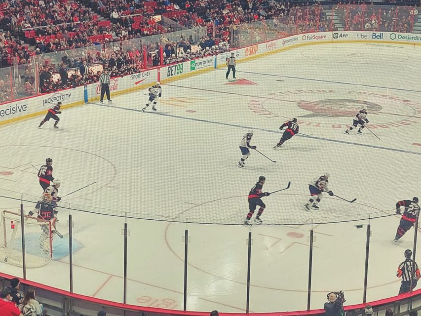 Ottawa: Ottawa Senators Ice Hockey Game Ticket - Food, drinks, merchandise, and arena extras