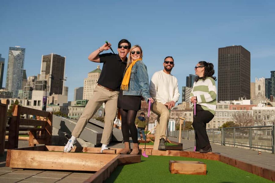 Outdoor mini golf in Montreal - Key points before you play
