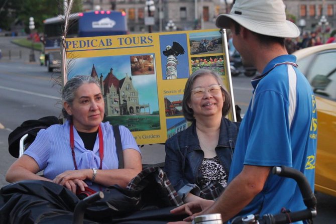 Pedicab Tour of Victoria from Cruise Ship Terminal - James Bay’s Victorian homes and local coffee stop