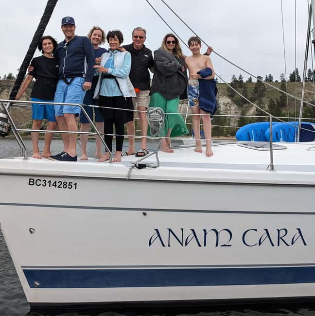 Penticton Okanagan Lake: Sailing Tour - Seeing the Naramata Bench from the lake