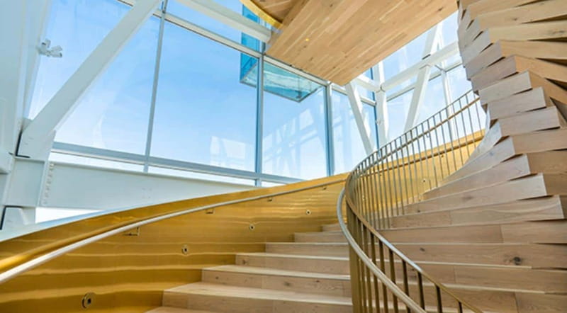 Port of Montreal Glass Tower Entry - Starting at the Observation Tower entrance