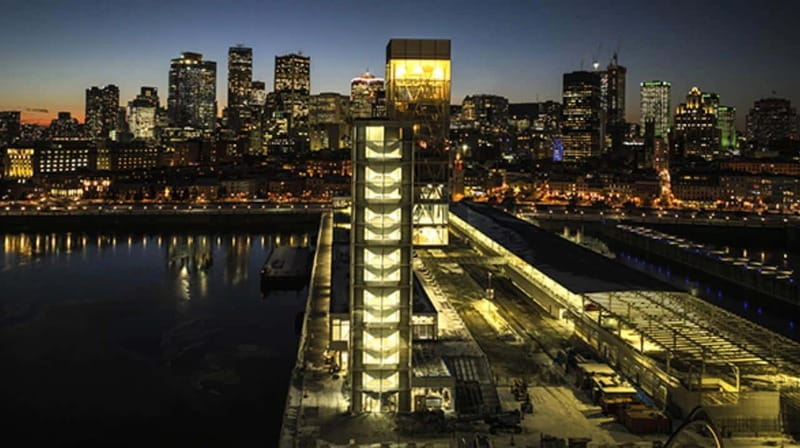 Port of Montreal Glass Tower Entry - The 13th-floor view and Montreal’s story