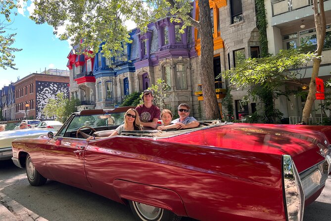 PRIVATE 3-hour COMPLETE tour of Montréal in convertible Cadillac - Chinatown adds food and neighborhood history