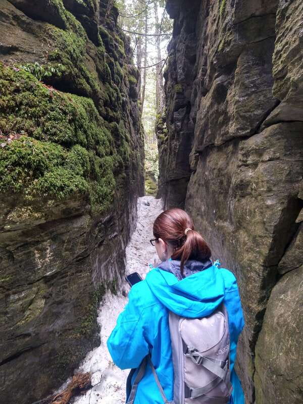 Private Nottawasaga Bluffs Caves Hike - Creemore/Collingwood - Best Caves, Freedom Rock, and the Tomb