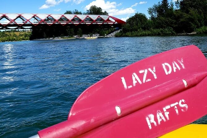 Private Self-guided River Rafting Tour in Calgary - Peace Bridge and Calgary’s riverfront character
