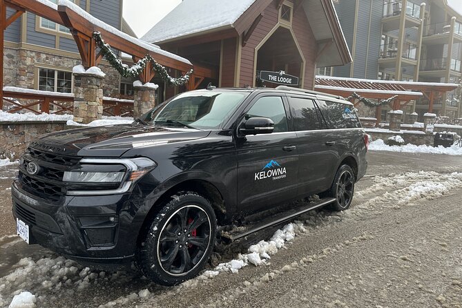 Private Shuttle Kelowna to Big White - The included one-hour grocery stop