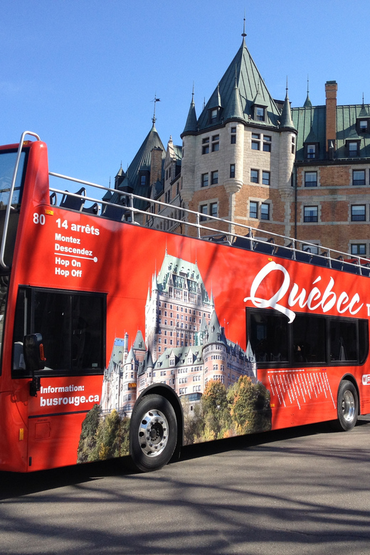 Quebec City: Hop-on Hop-off Open-Top Double Decker Bus Tour - Stop 12: The Citadelle of Québec