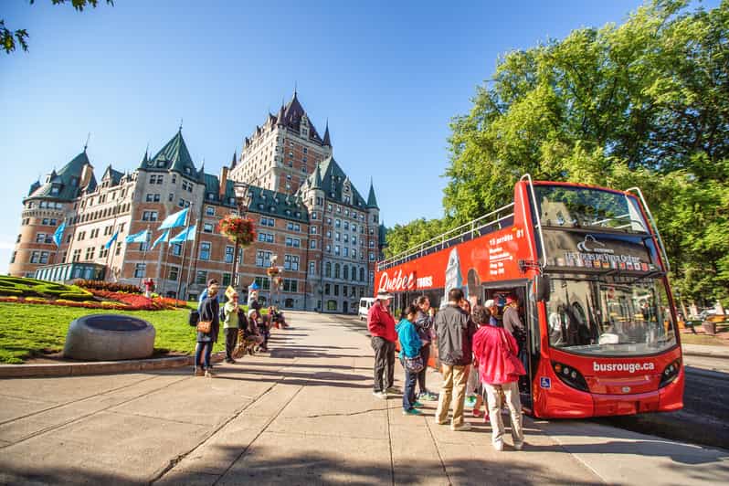 Quebec City: Hop-on Hop-off Open-Top Double Decker Bus Tour - Starting at Place d’Armes by Château Frontenac