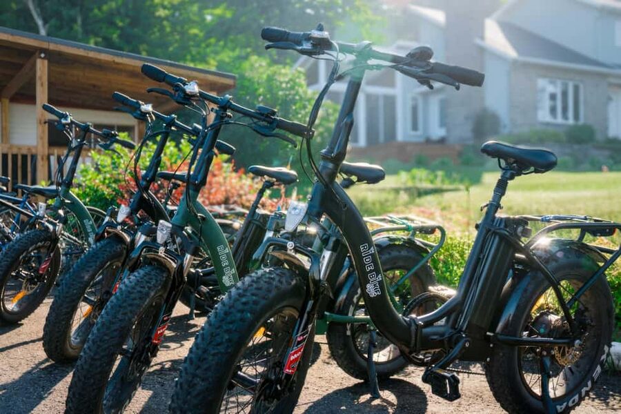 Quebec City: Ile d'Orléans Guided E-Bike Tour with Tastings - The 1898 Porteous manor and island stories