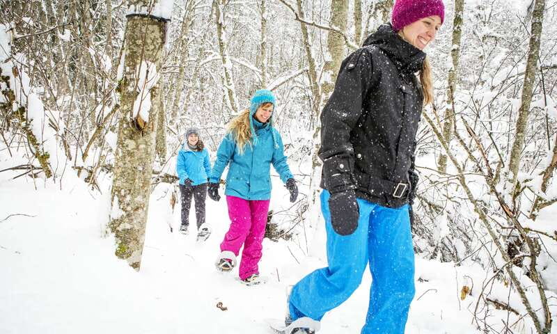 Quebec City: Jacques-Cartier National Park Snowshoeing Tour - Learning to snowshoe before the trail begins