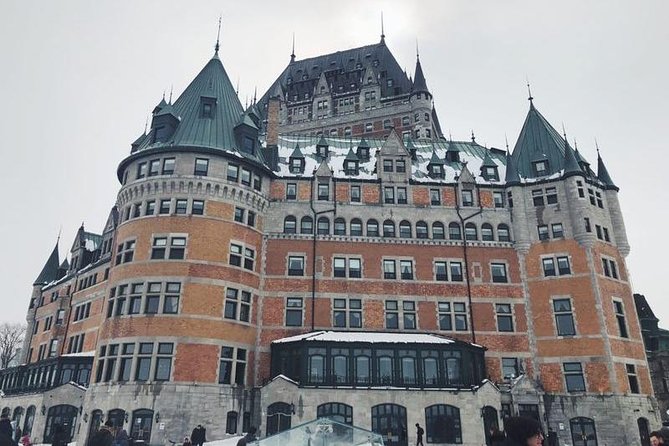 Quebec city & Montmorency Falls 1 Day Tour from Montreal - Winter travel and Hôtel de Glace
