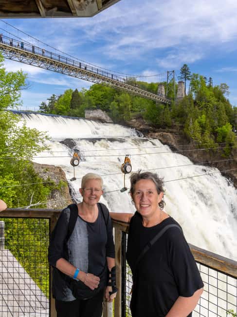 Quebec City: Montmorency Falls and Microbrewery eBike Tour - A quiet pause at Domaine de Maizerets