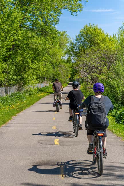 Quebec City: Montmorency Falls and Microbrewery eBike Tour - Passing Rivière Beauport