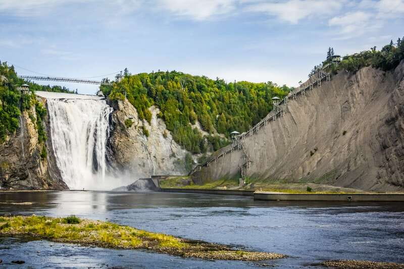 Quebec City: Montmorency Falls with Cable Car Ride - The 487-Step Panoramic Staircase