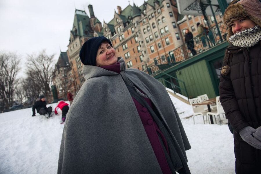 Quebec City: Winter Walking Tour in Old Quebec - Descending Toward Petit-Champlain