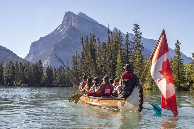 River Explorer | Big Canoe Tour in Banff National Park - Seeing Banff from the Bow River