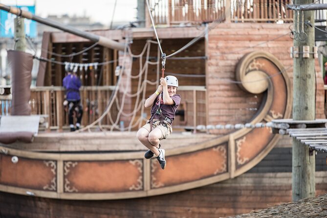 Sailing Aerial Adventure - Combining the park with an Old Port day